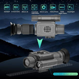 NK008 Digital Infrared Night Vision High-definition Tactical Hunt Telescope Full Dark Photography Recording 5X Scope Monocular