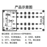 LD2451 24G Vehicle Ranging Speed Measurement Millimeter Wave Radar HLK-LD2451 Vehicle Condition Monitoring Sensor Module