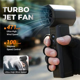 Violent Blower Handheld Turbo Fan 64Mm Brushless Powerful 1600G Thrust Highpowers Duct Fan Turbo Fan Car Air Blower
