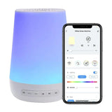 White Noise Machine With Night Light Toddler Sleep Trainer With 34 Soothing Sounds Timer App Remote Control