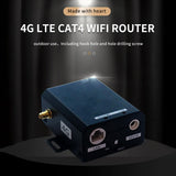 H927 Wireless Router Industrial Grade 4G LTE SIM Card Router with External Antenna Support 16 WiFi Users for Outdoor