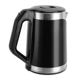 2L Double-Wall Stainless Steel Electric Kettle 1000W Hot Water Boiler with Automatic Power off Feature for Fast Boiling