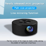 YT200 projector portable home theater small entertainment projector, can be plugged into a phone, supports mobile power