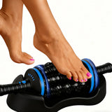 Massage Roller Cordless Deep Tissue - Handheld Muscle & Fascia Relaxation for Legs, Back & Abs - Pain Relief & Recovery Tool for