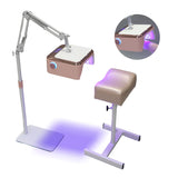 2026 Black Gold UV Led Table Lamp Manufacturer Popular Professional Cordless Rechargeable Pro Nail Lamp With Fan Double Hands