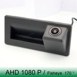 For Volkswagen Touran L Tiguan L Touareg X Lavida plus Sagitar Phideon C-TREK AHD 1080P 170° Car Trunk Handle Rear View Camera