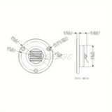 High Pitched Pneumatic Tweeter Speaker Fever Grade 1.5-inch Ribbon Tweeter Car Tweeter