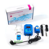 PH Controller Digital pH Meter Water Purity Acidity Detector Electrode HI/LO Alarm Accuracy Tank Aquarium Pool Liquid Monitor