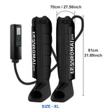 Leg Compression Massage Boots for Circulation and Muscle Fatigue Relief, Leg Recovery Compression System for Calf and Thigh