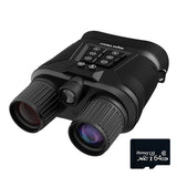 Ponbos 4K UHD Tactical Binocular Telescope Camera 600M Infrared Night Vision Binoculars for Hunting Camping 40MP 8X Digital Zoom