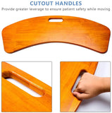 Wooden Slide Transfer Board  Handle Patient Slide Assist Device For Transferring Patient From Wheelchair To Bed Bathtub Toilet