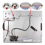 LCD Controller Board AND 19inch G190ETN01.4 1280X1024 LCD Screen