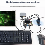 -4-Port High-Speed USB 3.0 Hub 30CM USB Splitter Adapter, Expansion Dock Forfast Data Transfer, Multi-Device Support