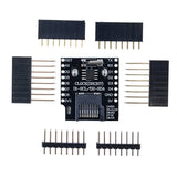 DS1307 RTC Clock Module + Micro SD Card Adapter - Data Logger Expansion Board for WeMos D1 Mini (ESP8266/Arduino)
