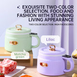 Smart Electric Rice Cooker 110V/220V Non-Stick Multicooker Pot with Lunch Box for Dormitory Hot Pot Electric Skillet