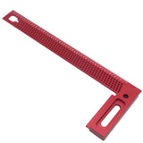 300mm CrossLine Calibration Ruler T-Type Scribing Marking Gauge Aluminum Alloy Height Gauge Woodworking Measuring Ruler