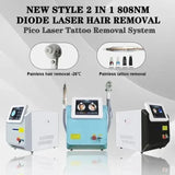 2026 4 in 1 Multifunction IPL Laser Hair Removal Nd Yag Laser Tattoo Removal RF Face Lift Machine