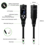 Bluetooth Digital Soil PH Meter 0.0~14.0pH Soil Tester Hydroponics Planting Garden Farmland Data Logger Temp Acidity Analyzer