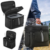 Carrying Case for BLUETTI Portable Power Station AC2A Travel Storage Bag Waterproof Anti-drop with Shoulder Strap & Handle