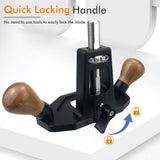 Wood Planing Flat Bottom Edged Plane DIY Wacoodcraft Tool Smoothing Bench Hand Planer Planer for Trimming Woodworking