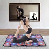 Double Users Dance Mat Game with Wireless Controller Musical Dance Mat 100 Music 60 Sensory Games Plug And Play for Family Sport