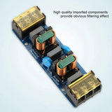 25A EMI Power Filter Suppress Noise Interference High-frequency Interference Signals Supply Low-Pass Filter PCB Copper Module