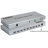 4K HDMI 8x1 Multi-viewer 8 in 1 Out Seamless Switch HDMI Multiviewer 8 Ports HDMI Multiviewer 1 TV Monitor Display Multi Screens