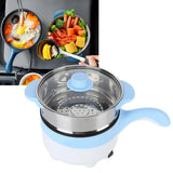 24V Car Electric Rice Cooker Stainless Steel Non Stick Multifunction Cooking Pot with Steamer 2L for Vehicle