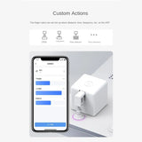 Doodle smart home bluetooth finger robot app remote timing voice control wireless switch light artifact