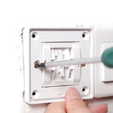 10 Set 86MM Wall Mount Switch Box Repair Tool Switch Cassette Repairer Support Rod Electrician Accessories New
