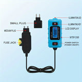 12V Range 0.01~19.99A Car Circuit Tester Current Test Fuse Diagnostic Tool Repair Detector Galvanometer Automotive