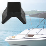 2 Inch V-Style Bow Stop 1/2In Mounting Hole Diameter Boat Bow Stop Trailer Stopper Rubber for Boat Trailer Roller Parts