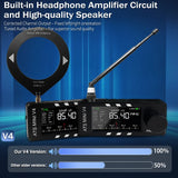 FM AM SSB LSB USB Receiver Built-in Hi-Z Headphone Amplifier Circuit Upgrade V4 ATS MINI SI4732【Radio ALL Band DSP Radio】【11.