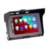 Wireless Wired Motorcycle CarPlay Android Auto Stereo Radio 5 Inch Bluetooth TF USB IP65 Waterproof Portable Motorbike Head