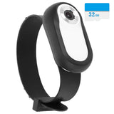 HD 1080P Wireless Collar Camera No WiFi Needed Dog Cat Pet Camera Collar Nanny Camera with 32G Card for Cats Dogs Birthday Gift