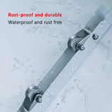 Small Portable Aluminum Alloy Horizontal Flat Track Fiber Optic Cable Leather Wire Cable Retractable Cable Support