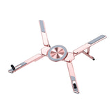 Aluminum alloy magnetic notebook holder portable folding tablet camera live broadcast mobile phone holder selfie stick new style