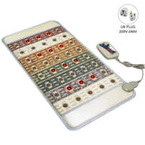 7-Chakra Healing Mat with PEMF & Photon Therapy - Far Infrared Heating Pad for Back Pain Relief, Energy Balance & Relaxation