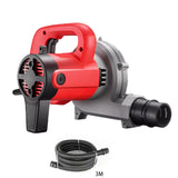 6280W Industrial High Power Slotting Machine Dust Collector Blower Vacuum Cleaner 2in1 for Wall Grinder Woodworking Dust Removal