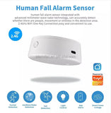 Tuya Smart Life Human Fall Detector Radar Motion Sensor Ceiling Mount Installation WIFI Human Body Detector
