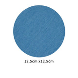 100pcs Denim Patches for Jean Clothing DIY Fabric Iron On Patches Appliques Repair Jeans Pants Elbow Knee Apparel