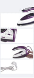 1200W Portable Steam Iron - 3-Speed Ceramic Soleplate Iron with Dry/Steam Modes, Compact Household Garment Press (OEM Available)