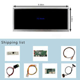 10.3 in HSD103KPW2 1920X720 IPS LCD Controller Board Support HD USB SD card