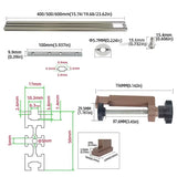 Engraving Guide Rail Bracket Routing Jig Frame System Adjustable Frame Rectangles and Squares Trimming Machine Milling Groove