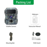 RM13S MINI 48MP 4K Wildlife Trail Camera Photo Traps with 850nm LEDs 20 Meter Detect Range for Hunting