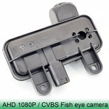 For Mercedes Benz E Class W212 S212 C207 A207 2017-2020 E200 E220 E250 E300 AHD 1080P 170° Trunk Handle Vehicle Rear View Camera