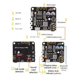 10PCS BT5.0 PRO Audio Receiver Board MP3 Lossless Decoder Player Board With Housing 3.7-5V Wireless Stereo Music Module