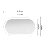 Sun Visor Mirror Stepless Dimming Car Sun Visor Cosmetic Mirror Auto Accessories