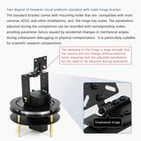 2D Servo 270 Degree 2D Electric Pan Tilt Bearing Bracket Camera With Flat Screw DIY Kit
