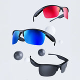 Fashion 5.4 Smart Bluetooth Glasses with Call/Music Function  Long-Endurance Sports Earphones Type-C Fast Charging